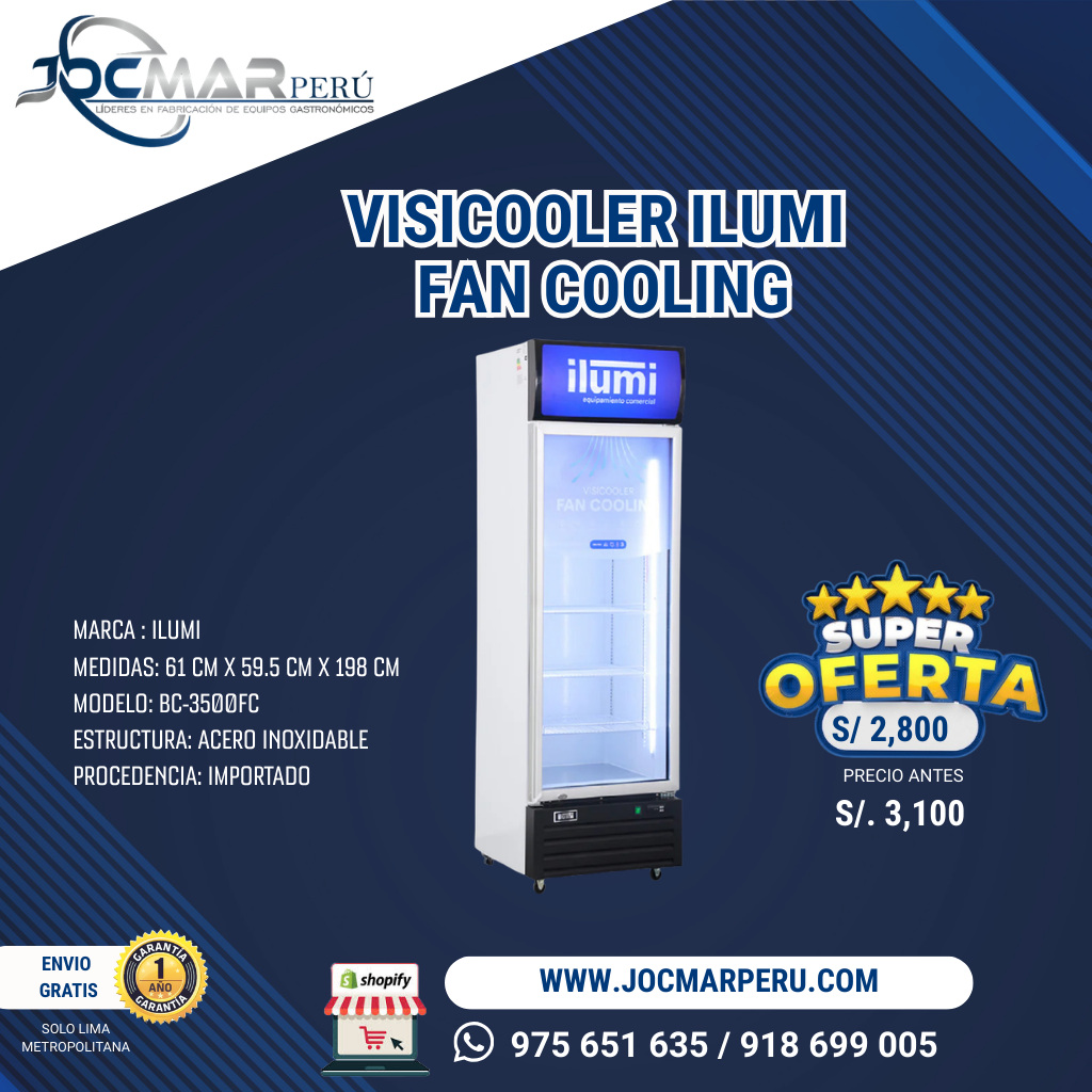 VISICOOLER ILUMI FAN COOLING