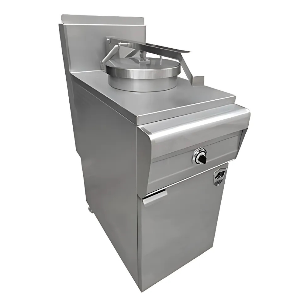 BROSTERA AUTOMATICA CON OLLA REDONDA