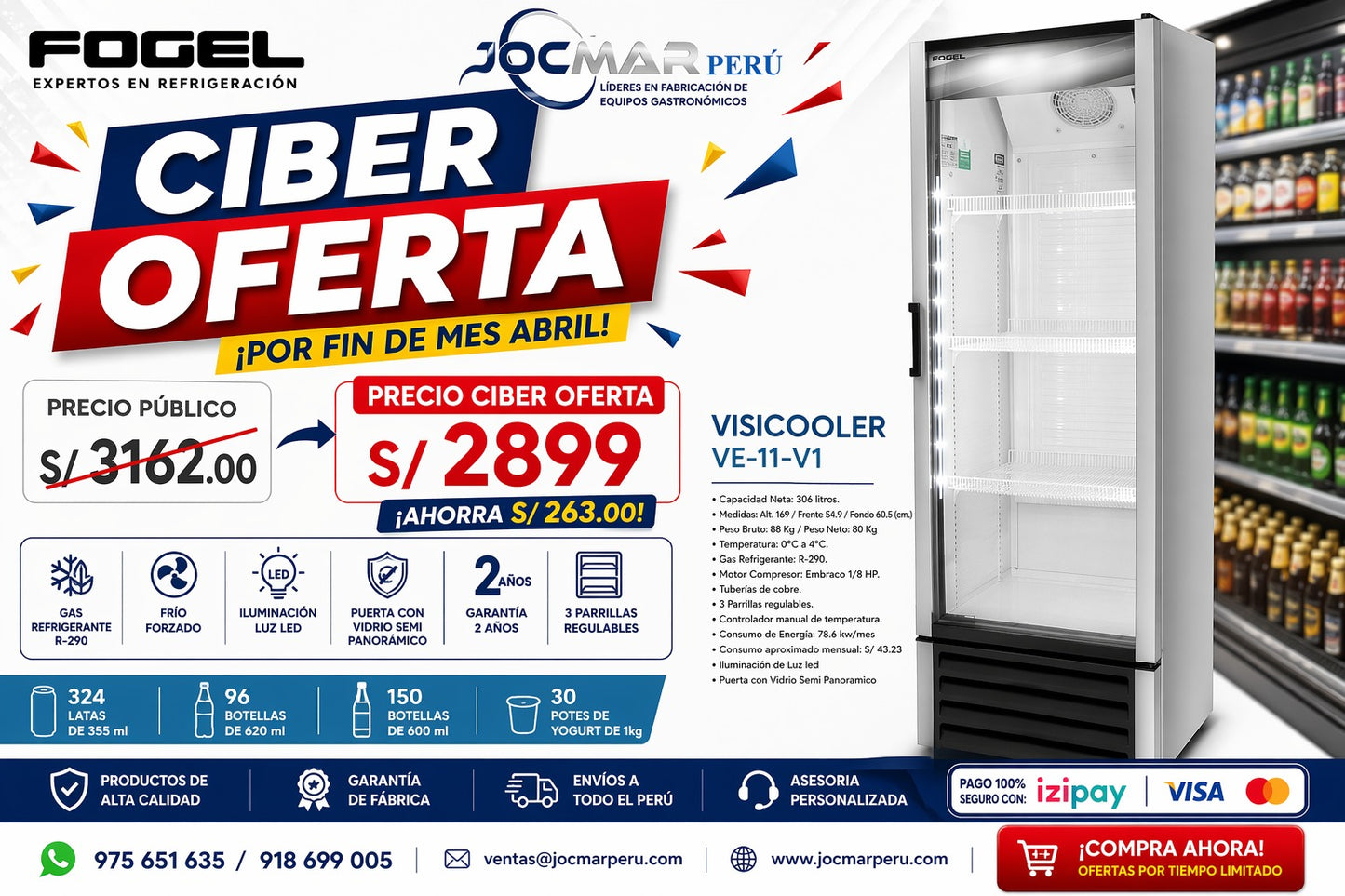 VISICOOLER FOGEL VE-11-V1