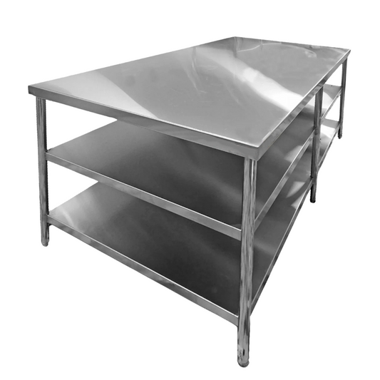 MESA CENTRAL 3 NIVELES 200CM x 100CM x 90CM