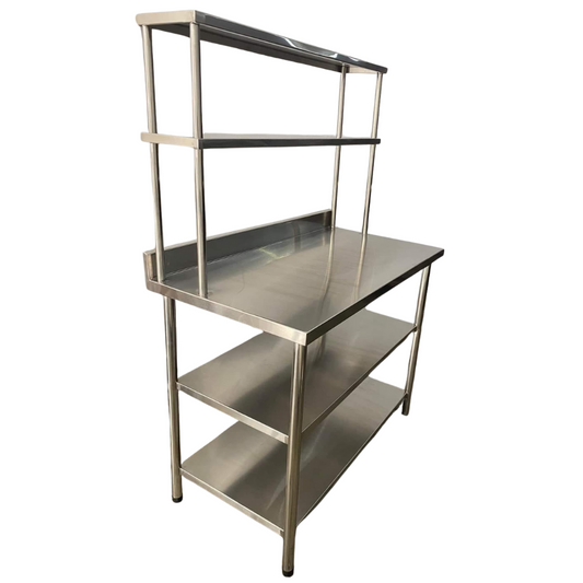 MESA CON ESTANTE 3 NIVELES 110CM x 60CM x 90CM/170cm