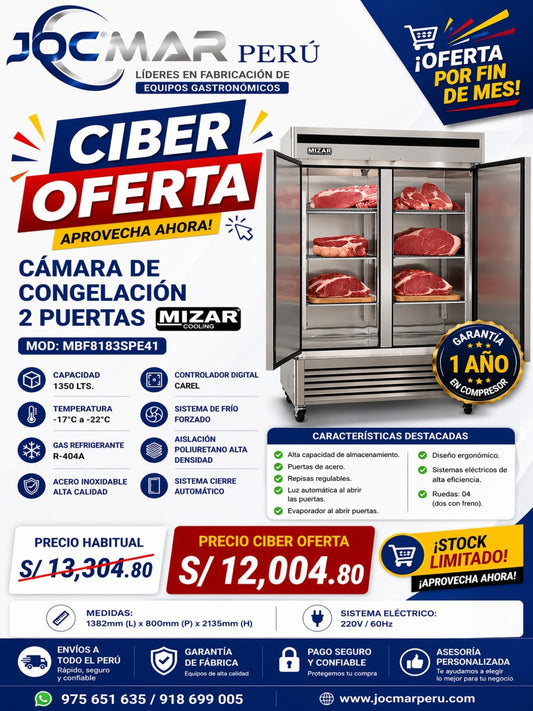 CÁMARA DE CONGELACIÓN MIZAR
