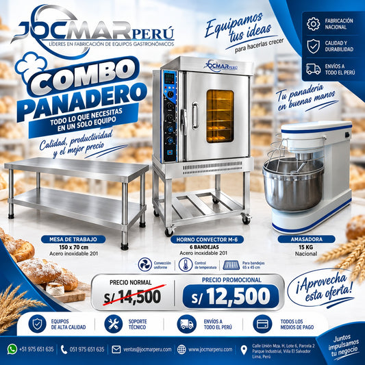 COMBO PANADERO JOCMAR PERÚ