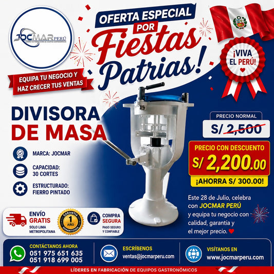 DIVISORA DE MASA