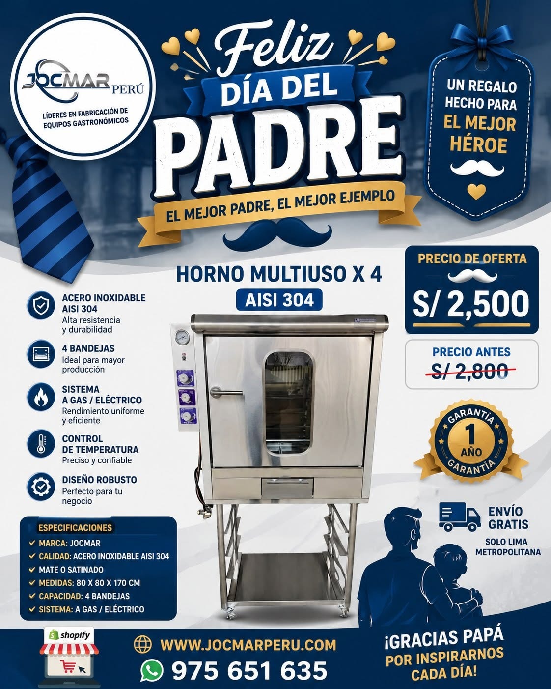 HORNO MULTIUSO X 4